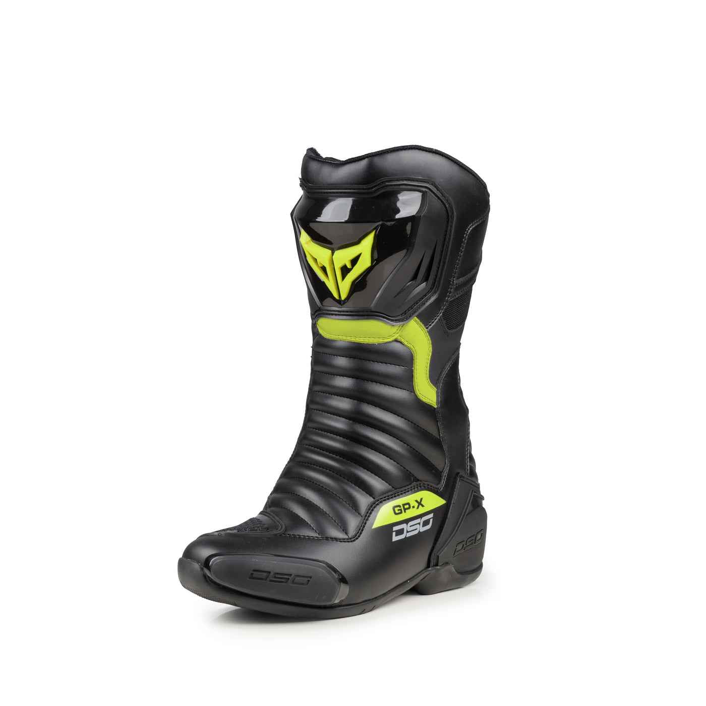 DSG GP-X Riding Boot (Black Yellow Fluo)
