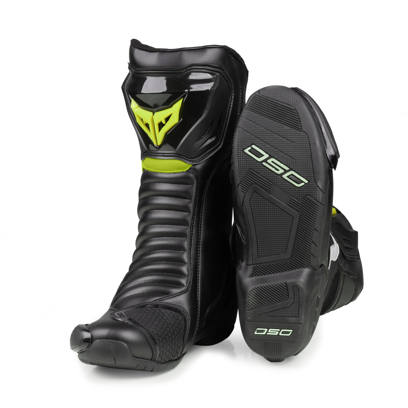 DSG GP-X Riding Boot (Black Yellow Fluo)