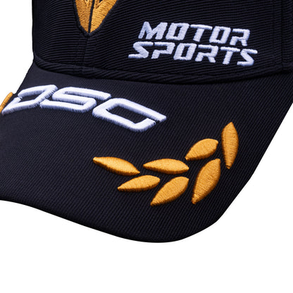 DSG Motorsports Cap - Unisex (Black White Gold)