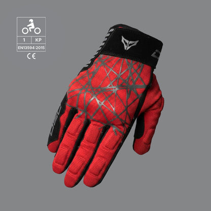 DSG Phoenix Air Riding Gloves (Red)