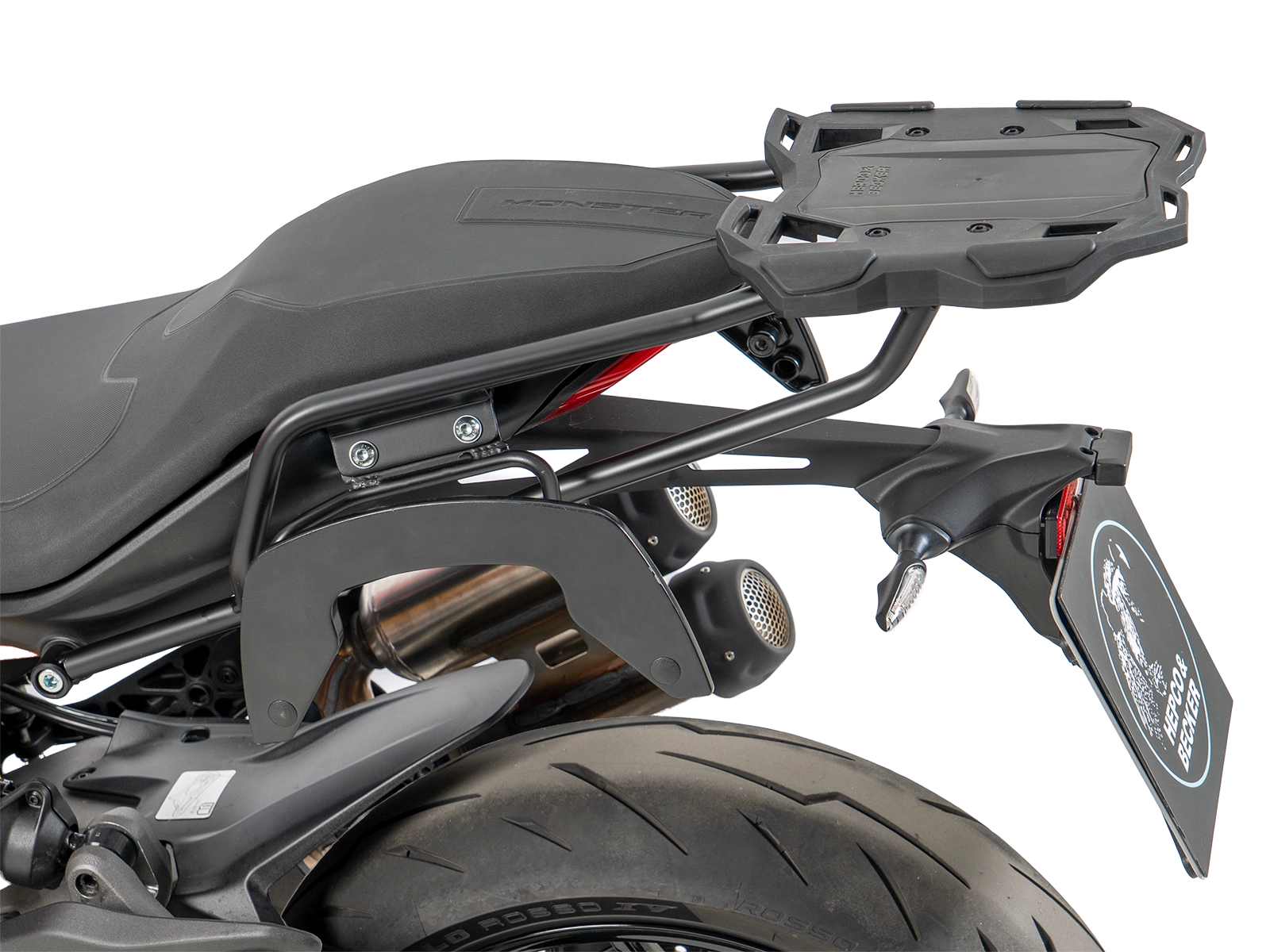 DUCATI MONSTER 890 /+ Luggage - Smartrack Rack - Hepco Becker - 6807714 01 01
