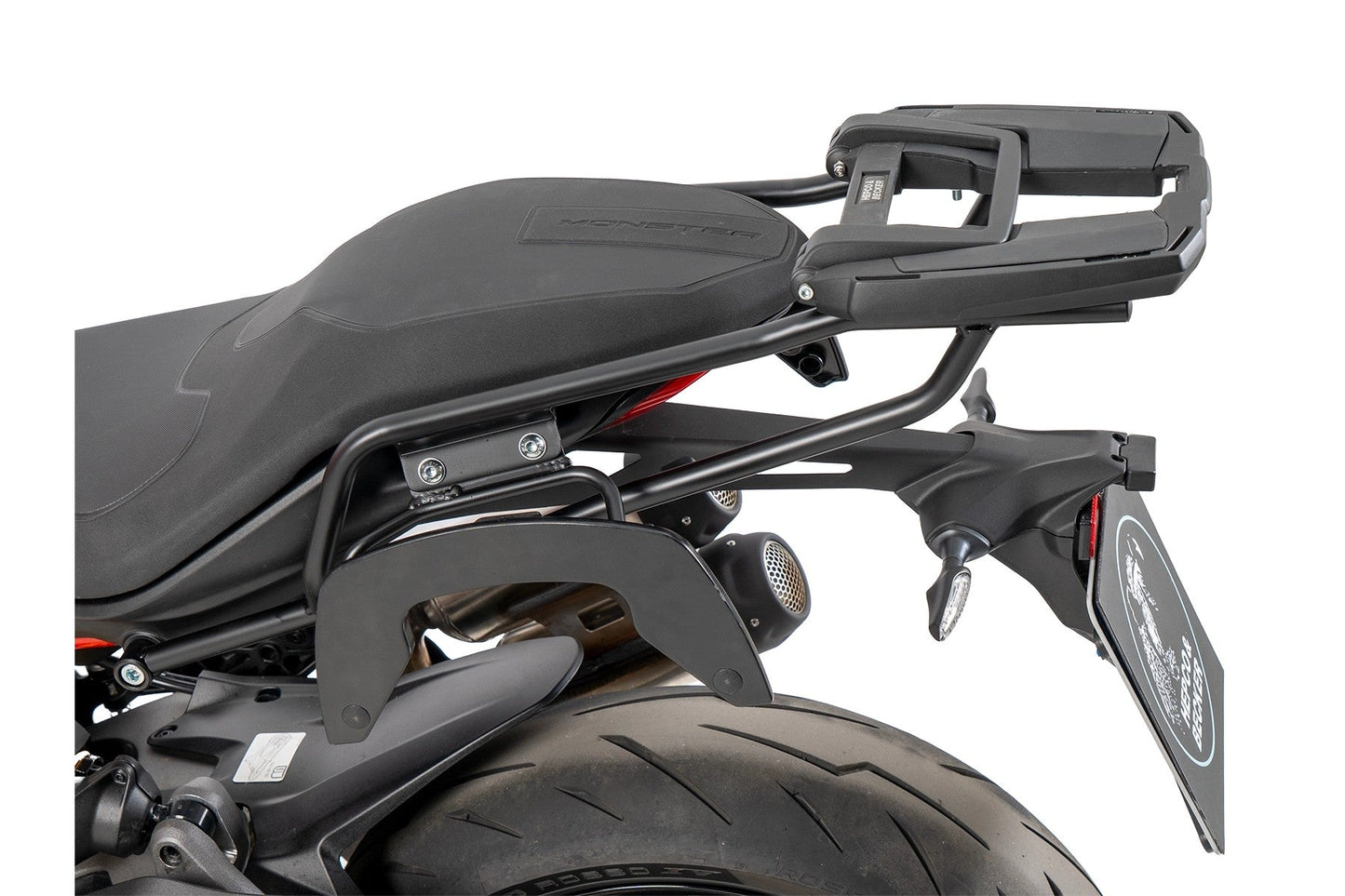 DUCATI MONSTER 890 /+ Side Cases Carrier C-Bow - Hepco Becker - 6307714 00 01