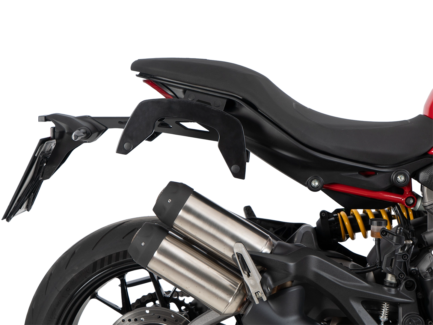 DUCATI MONSTER 890 /+ Side Cases Carrier C-Bow - Hepco Becker - 6307714 00 01