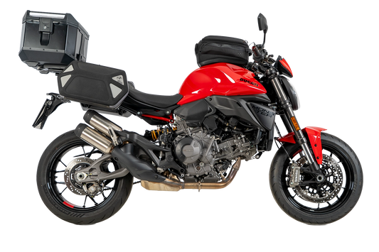 DUCATI MONSTER 890 /+ Topcase Carrier - Alu Rack - Hepco Becker - 6527714 01 01