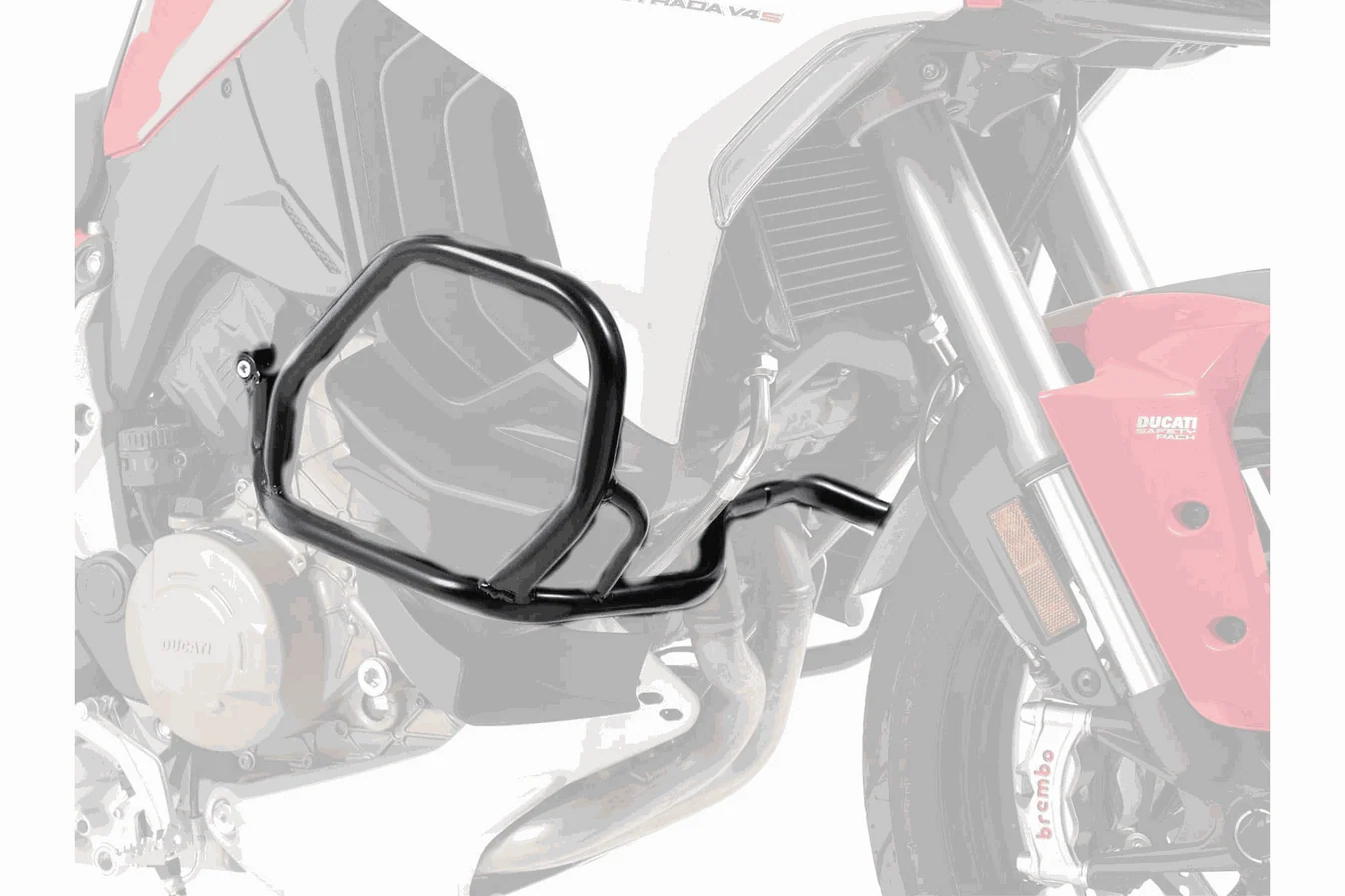 DUCATI Multistrada V4 Protection - Engine Bar Black - Hepco Becker - 5017680 00 01