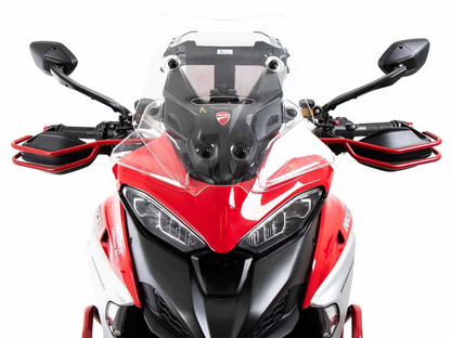 DUCATI Multistrada V4 Protection - Hand Guard Red - Hepco Becker - 42127680 00 04