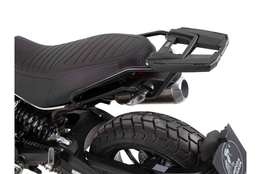 DUCATI Scrambler 1100 Dark Pro / Sport Pro Topcase Carrier - Easy Rack - Hepco Becker - 6617616 01 01