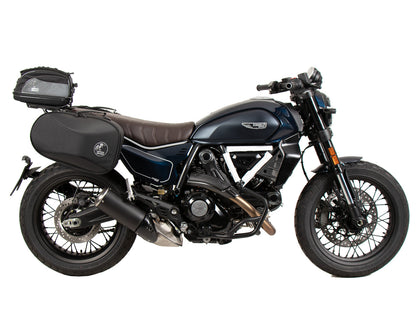 DUCATI Scrambler 800 Nightshift Soft Luggage - Smartrack Rack - Hepco Becker - 6807654 01 01