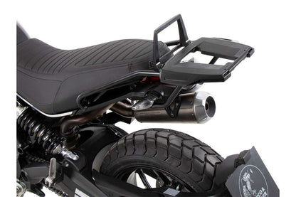 Dark Pro Topcase carrier Fixed Hinge Alu Rack Ducati Scrambler 1100 - Hepco Becker - 6527616 01 01