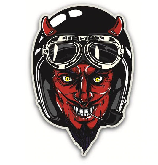 Devil's Smirk Sticker - Wander Looms - Riders Junction