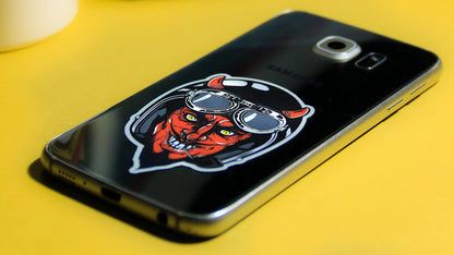 Devil's Smirk Sticker - Wander Looms - Riders Junction