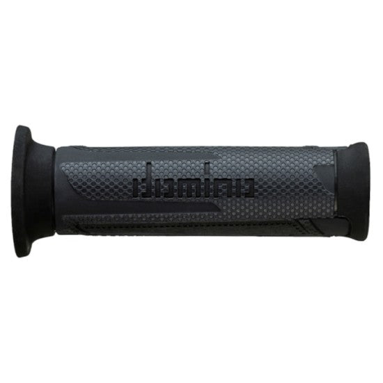 Domino Handlebar Grips Anthracite/Tourism Black - A35041C4070C7-0