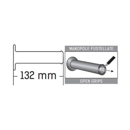 Domino Handlebar Grips Soft Foam - 1103.82.40.04