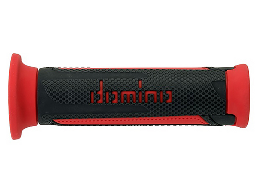 Domino Anthracite Red Touring Grips (A35041C4270C7-0)