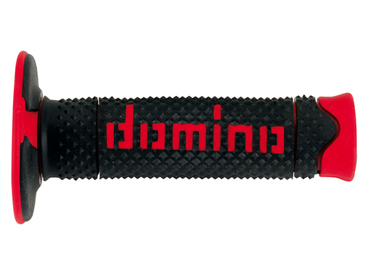 Domino Off-Road Grips Black/Red (A26041C4240A7-0)