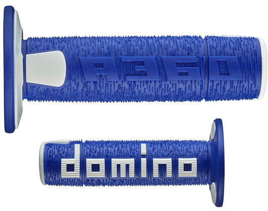 Domino Off-Road Grips Blue/White (A36041C4846A7-0)