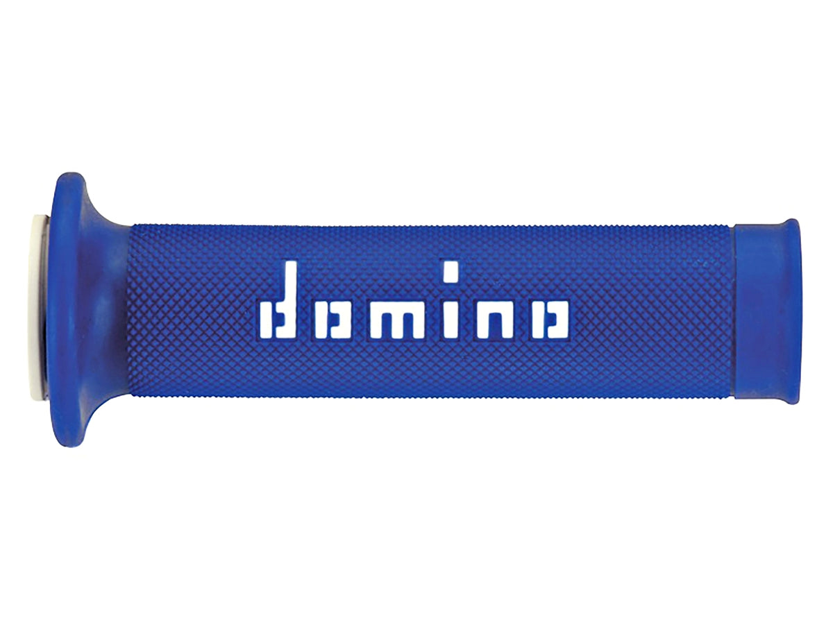 Domino Road Racing Grips Blue/White (A01041C4648B7-0)