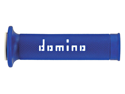 Domino Road Racing Grips Blue/White (A01041C4648B7-0)