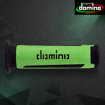 Domino Handlebar Grips GreenBlack - A35041C4044C7-0