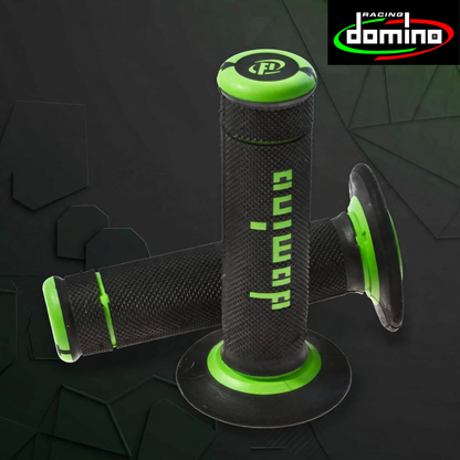 Domino Handlebar X-Treme Grips A190 - BlackGreen (A19041C4440A7-0)