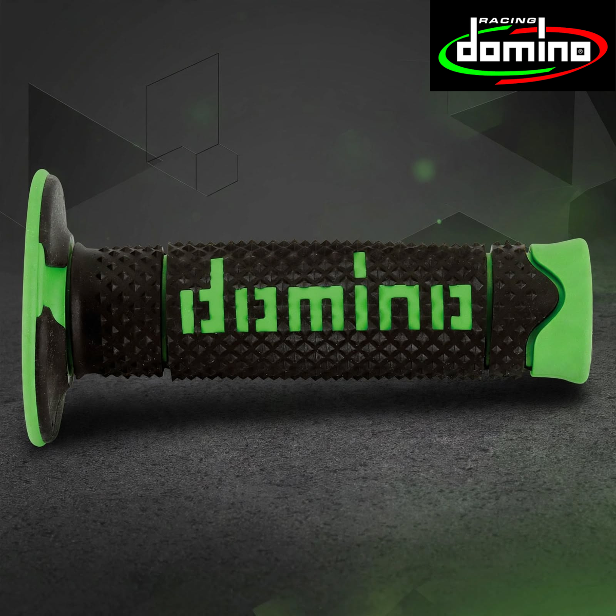 Domino Off-Road Grips BlackGreen (A26041C4440A7-0)