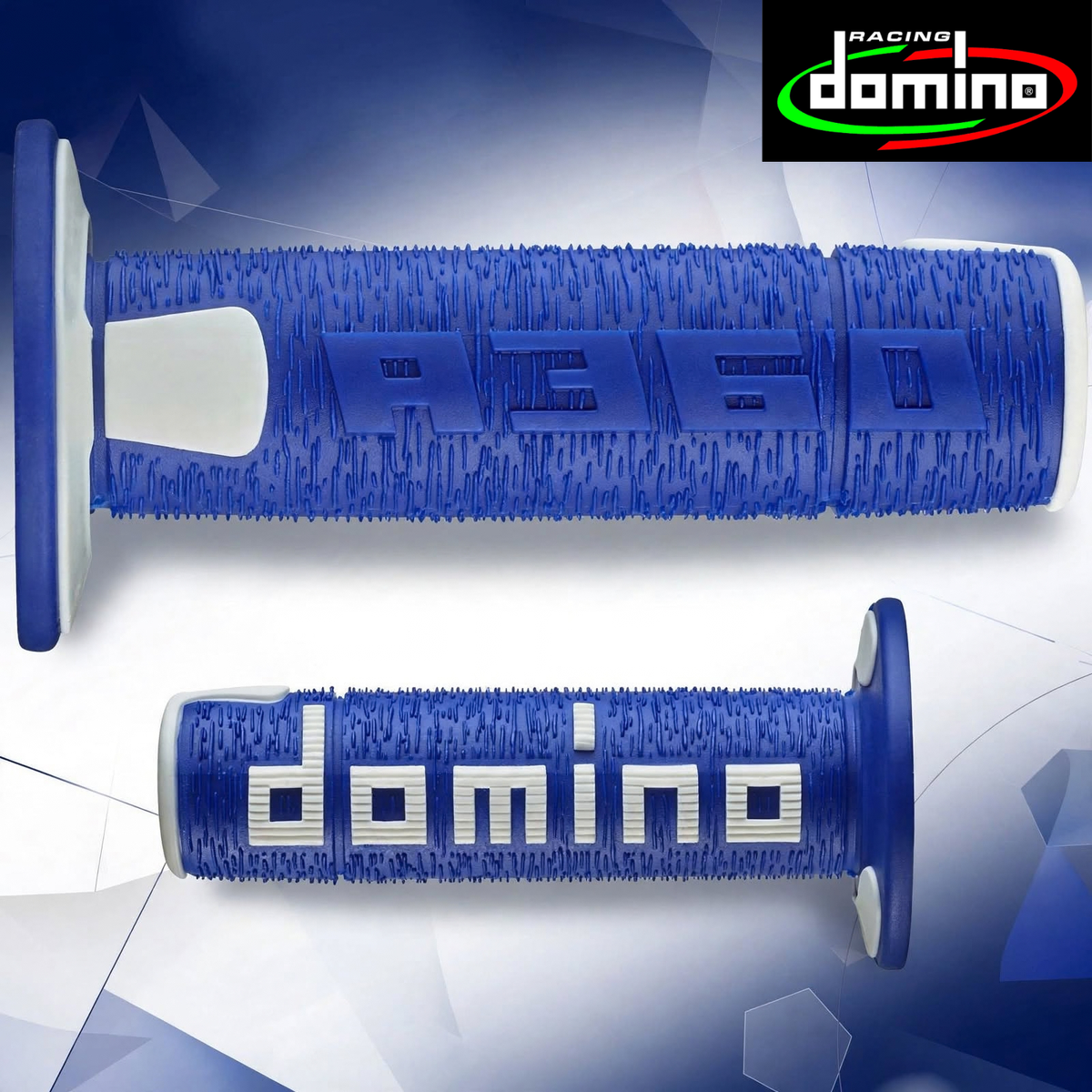 Domino Off-Road Grips BlueWhite (A36041C4846A7-0)