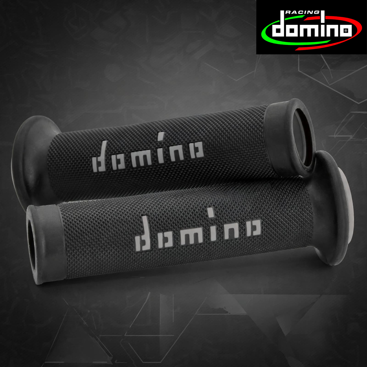 Domino Road Racing Grips (A01041C5240B7-0) - BlackGrey