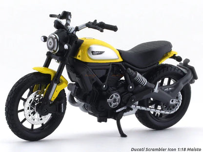 Ducati Scrambler Icon Diecast Bike Model (1:18 Scale) – 20-14174