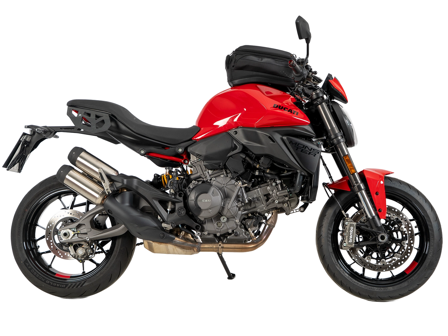 Ducati Monster 890 /+ Protection Luggage Guard Spacers - Hepco Becker - 6717714 00 01
