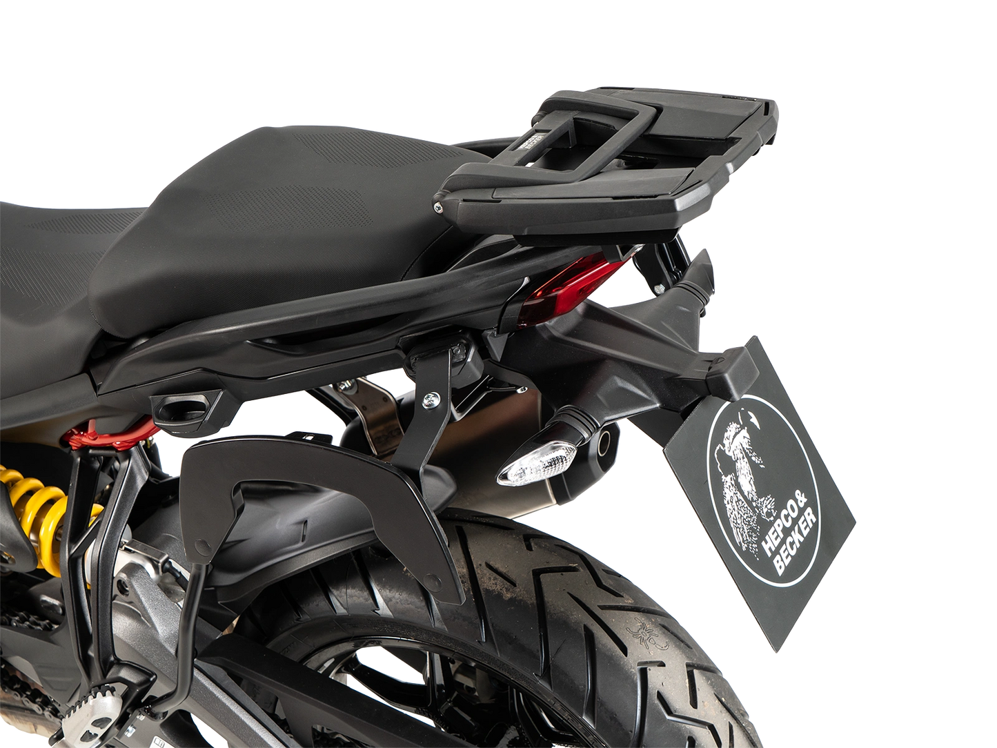 Ducati Multistrada V2 / S C-Bow Side Case Carrier (Black) - Hepco Becker - 6307679 00 01