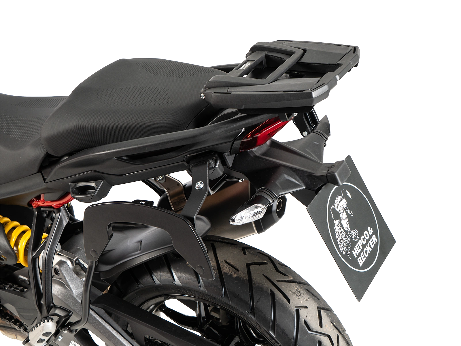 Ducati Multistrada V2 / S C-Bow Side Case Carrier (Black) - Hepco Becker - 6307679 00 01