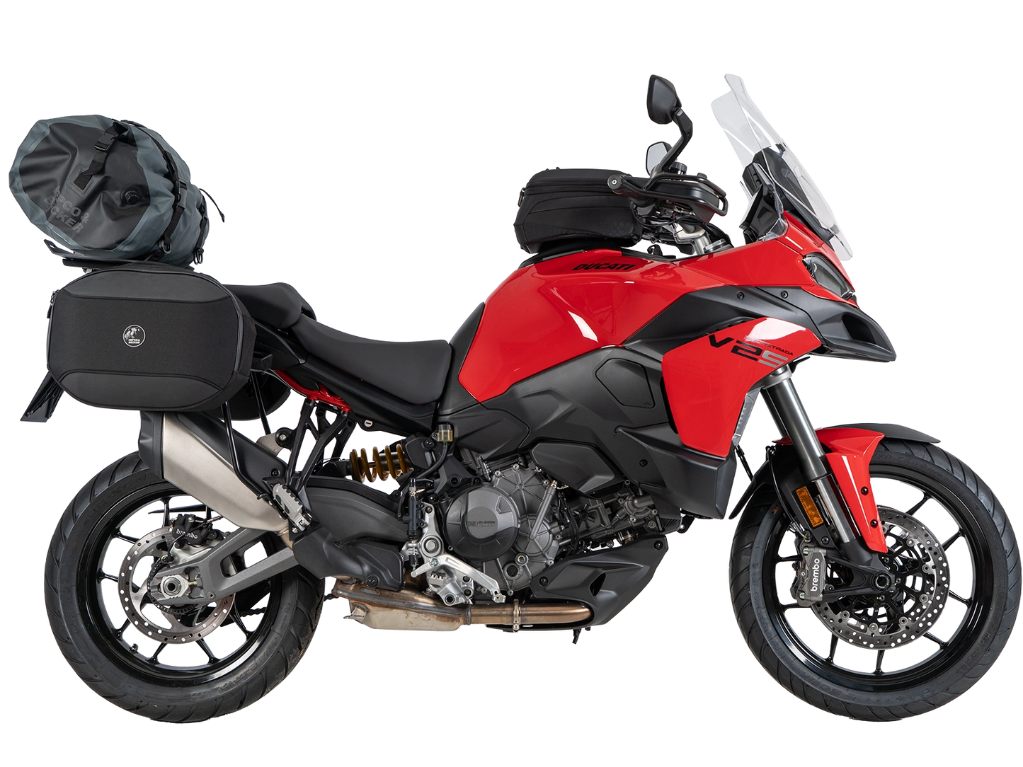 Ducati Multistrada V2 / S C-Bow Side Case Carrier (Black) - Hepco Becker - 6307679 00 01