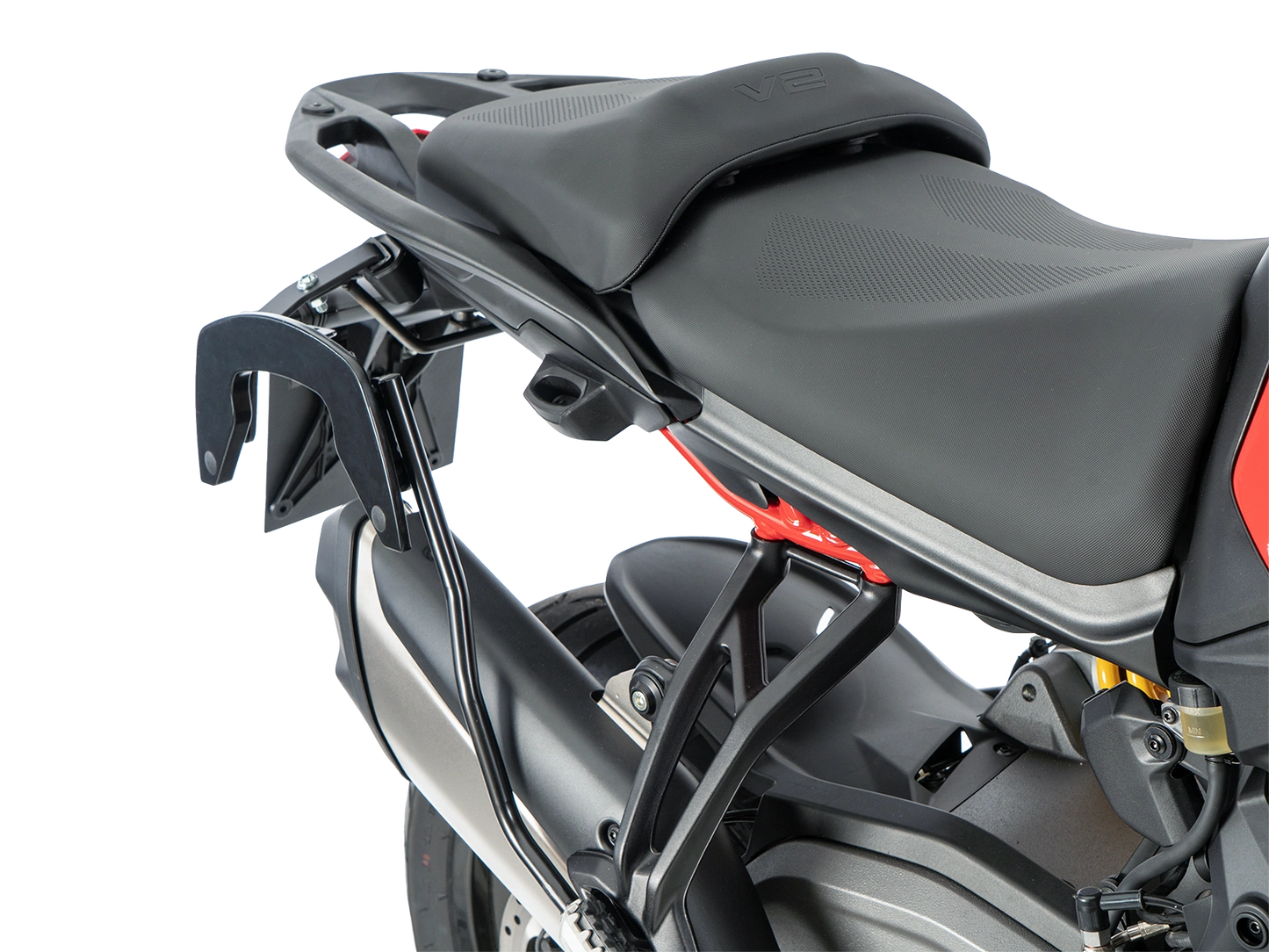 Ducati Multistrada V2 / S C-Bow Side Case Carrier (Black) - Hepco Becker - 6307679 00 01