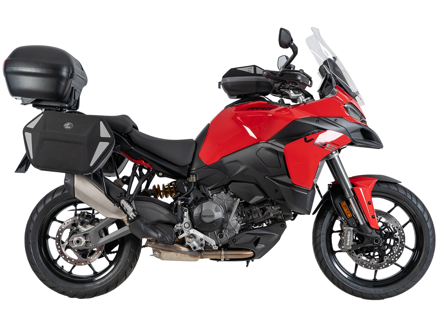 Ducati Multistrada V2 / S Carrier - Topcase Alurack for OEM Rack - Hepco Becker - 6557679 01 01