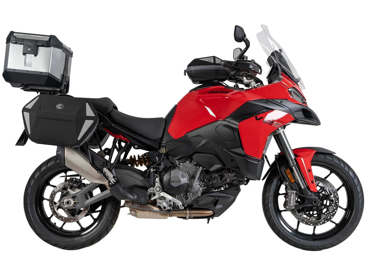 Ducati Multistrada V2 / S Carrier - Topcase Alurack for OEM Rack - Hepco Becker - 6557679 01 01
