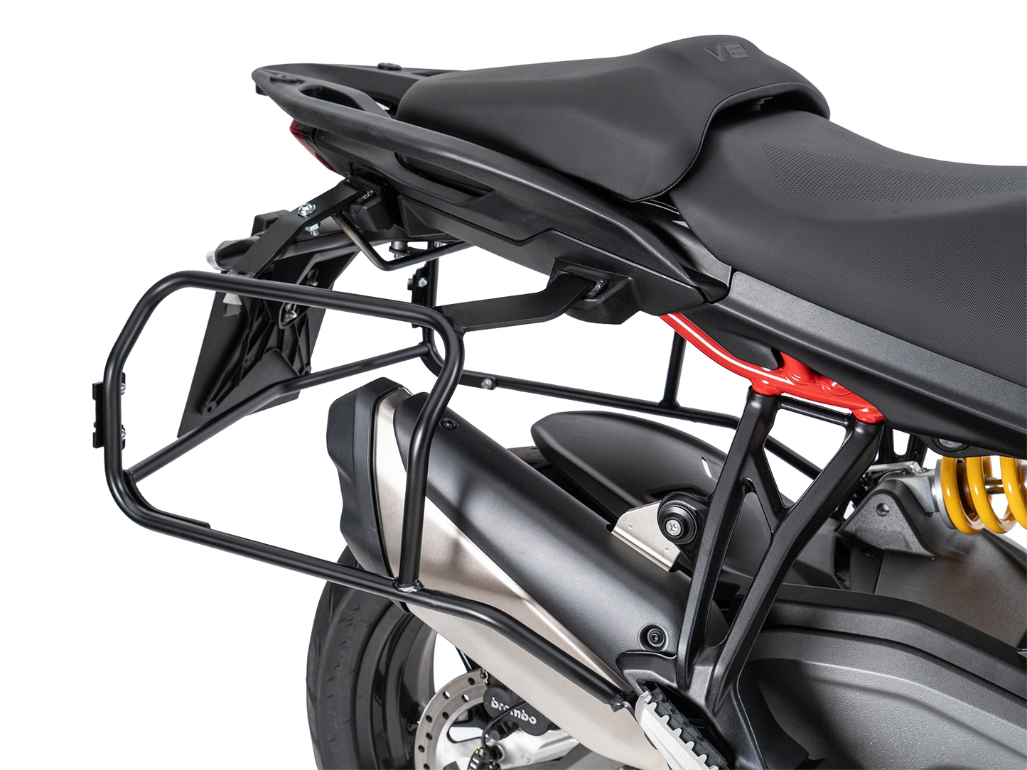 Ducati Multistrada V2 / S Carrier – Side Cases Carrier "Cutout" - Hepco Becker - 6517679 00 01