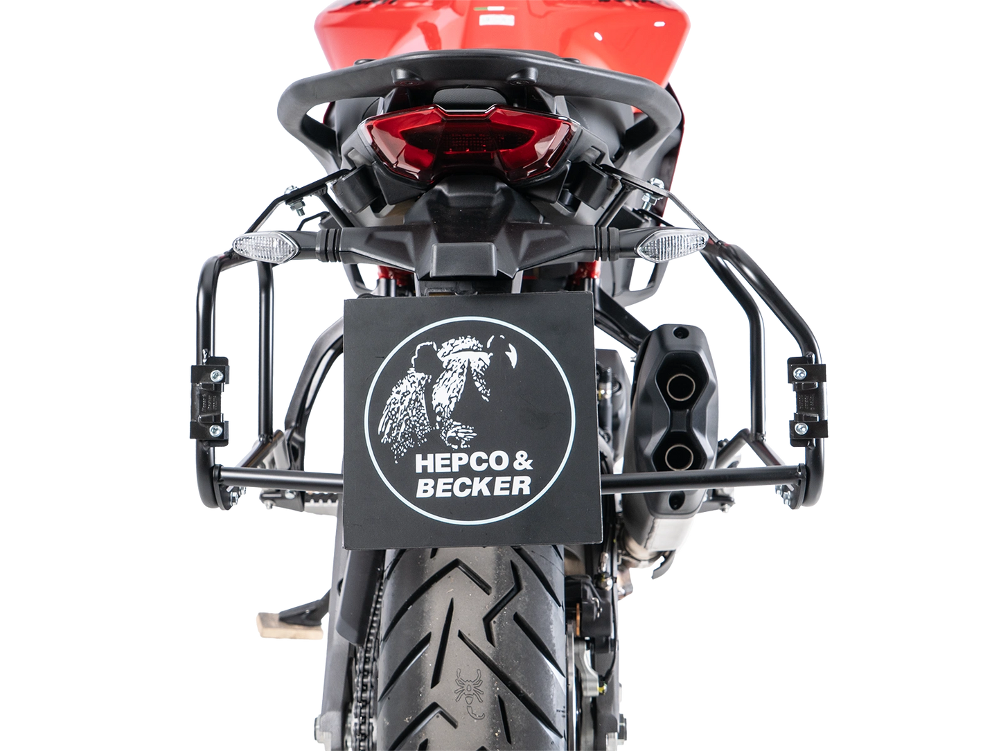 Ducati Multistrada V2 / S Carrier – Side Cases Carrier "Cutout" - Hepco Becker - 6517679 00 01