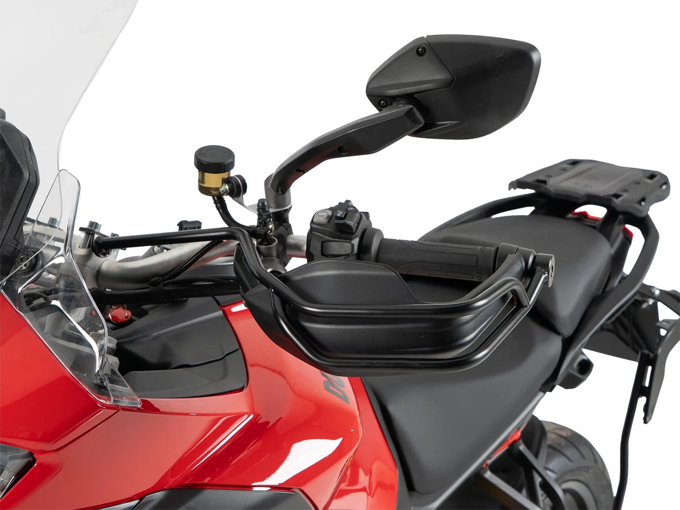Ducati Multistrada V2 / S Protection - Hand Guard Black - Hepco Becker - 42127679 00 01