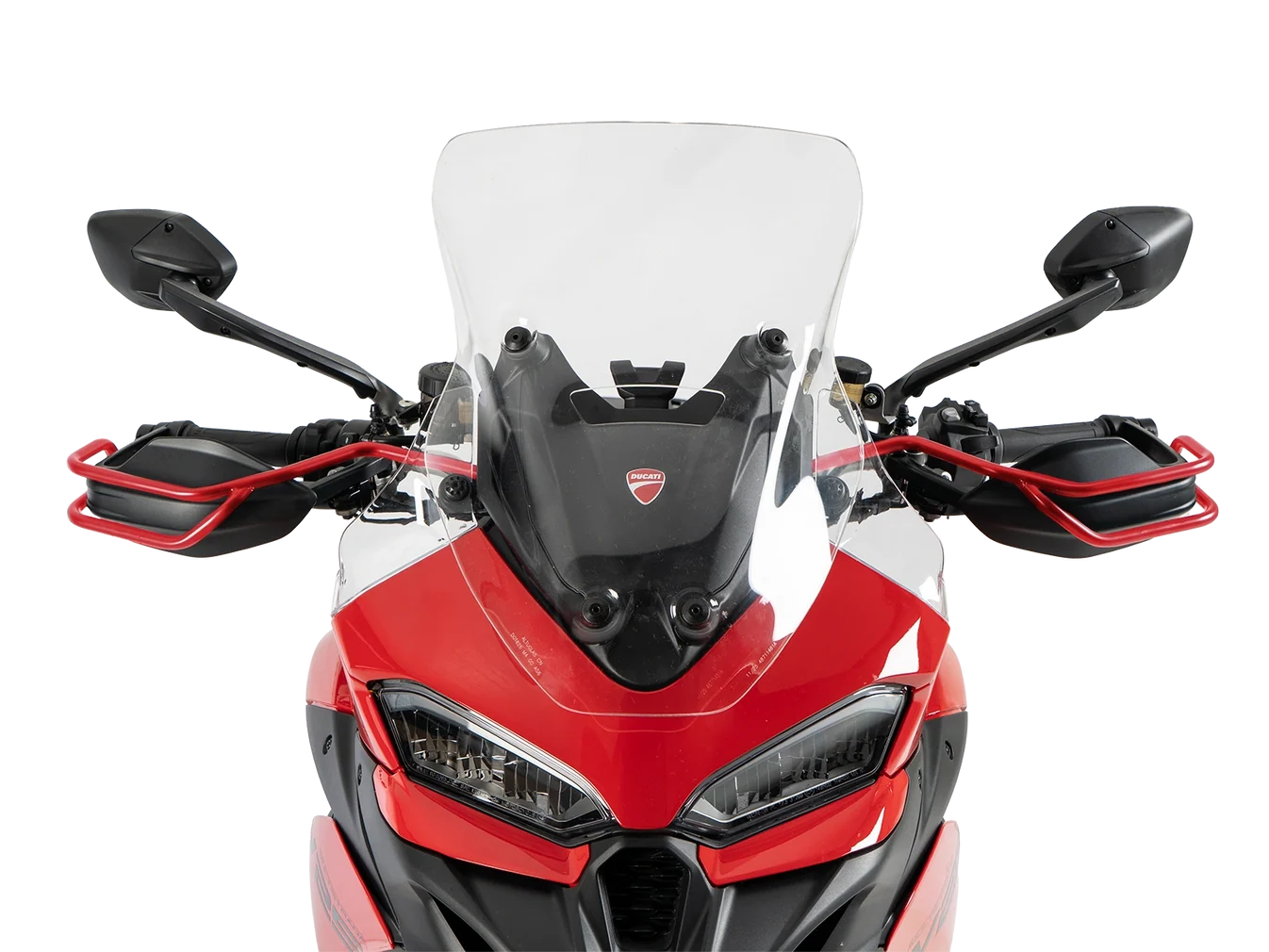 Ducati Multistrada V2 / S Protection - Hand Guard Red - Hepco Becker - 42127679 00 04