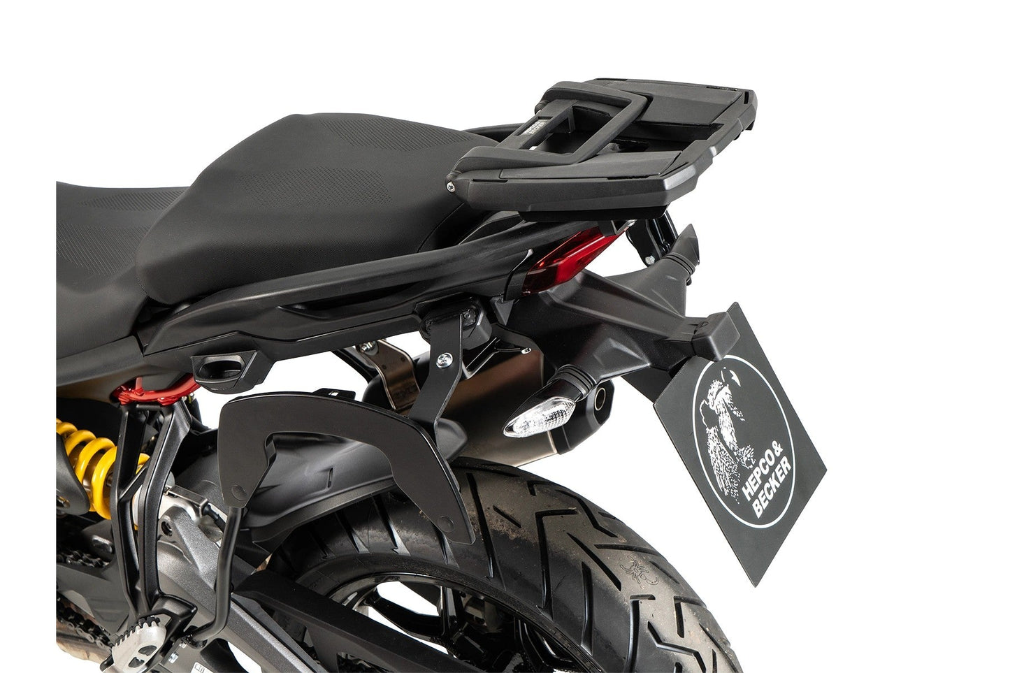Ducati Multistrada V2 / S Topcase Carrier - Easyrack for OEM Rack - Hepco Becker - 6627679 01 01