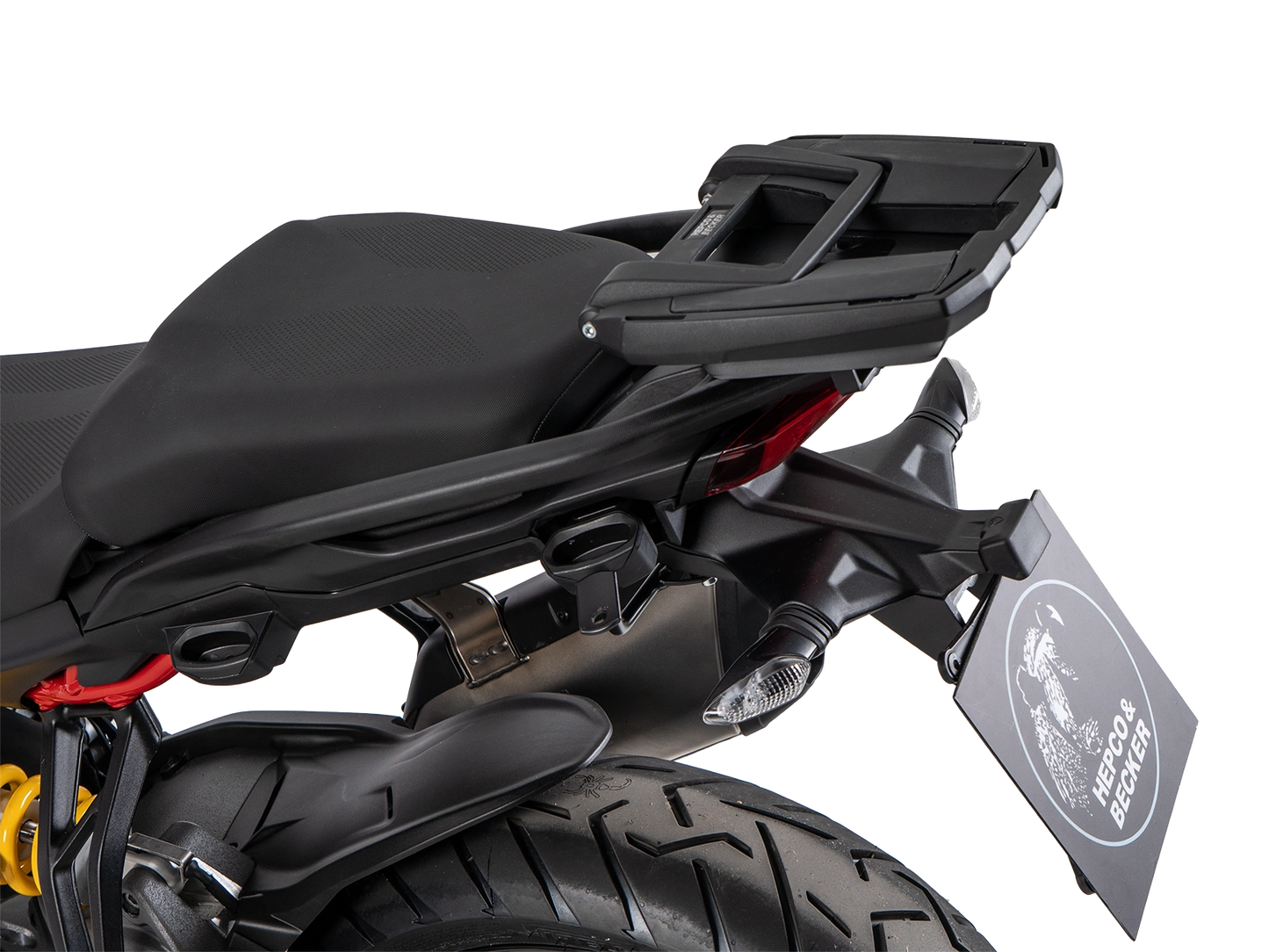 Ducati Multistrada V2 / S Topcase Carrier - Easyrack for OEM Rack - Hepco Becker - 6627679 01 01