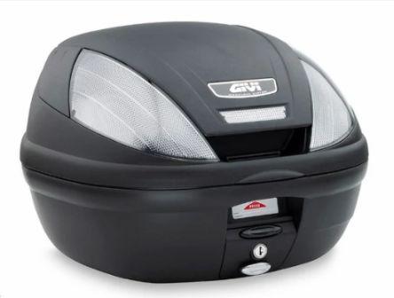 E370 Top Case - Smoked Reflectors - Givi - Riders-Junction