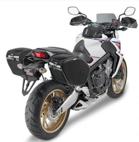 GIVI-Pair of Small Expandable Saddle Bags 30 Litres Easy-T Range-EA101B - Riders Junction