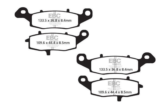 EBC Brake Pads Fully Sintered - (Front)-FA229HH + FA231HH