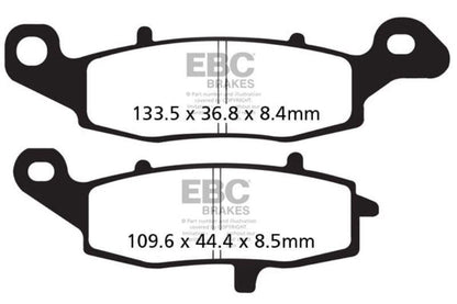 EBC Brake Pads Fully Sintered - (Front)-FA229HH + FA231HH