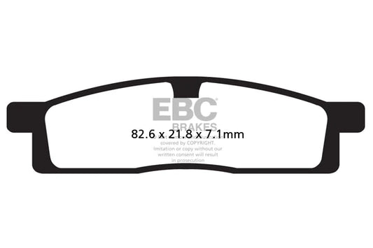 EBC Brake Pads for Bikes - FA119R Sintered - Front (1 Pair)