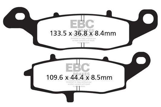 EBC Brake Pads for Bikes - FA231 Organic (Front)