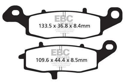 EBC Brake Pads for Bikes - FA231HH Fully Sintered