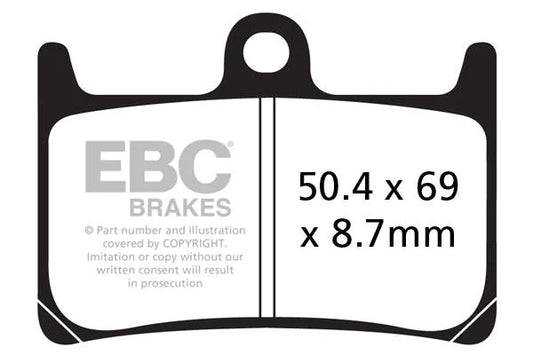 EBC Brake Pads for Bikes - GPFAX380HH Grand Prix - (1 Set)