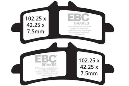 EBC Brake Pads for Bikes - GPFAX447HH Grand Prix - (1 Set)
